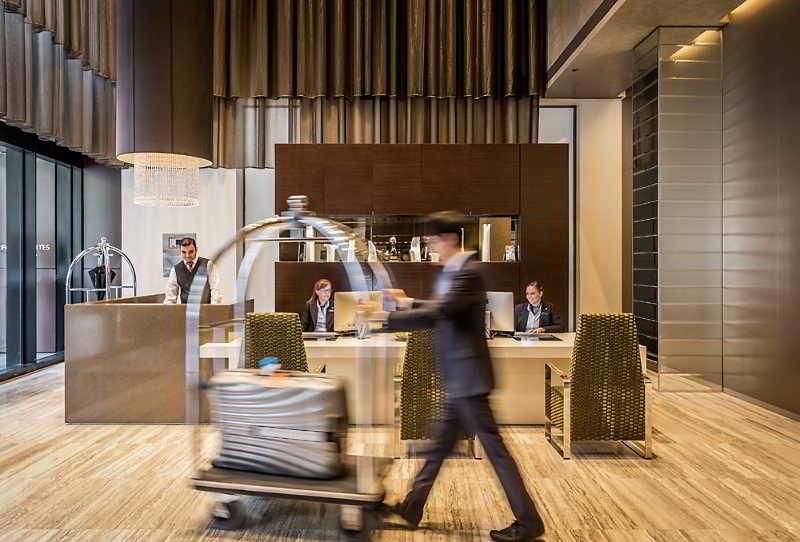 프레이저 스위트 시드니 외부 사진 The lobby of the hotel