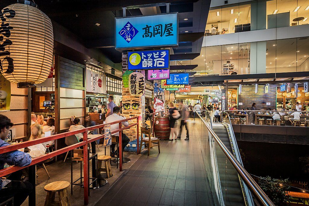 프레이저 스위트 시드니 외부 사진 Restaurants in the mall