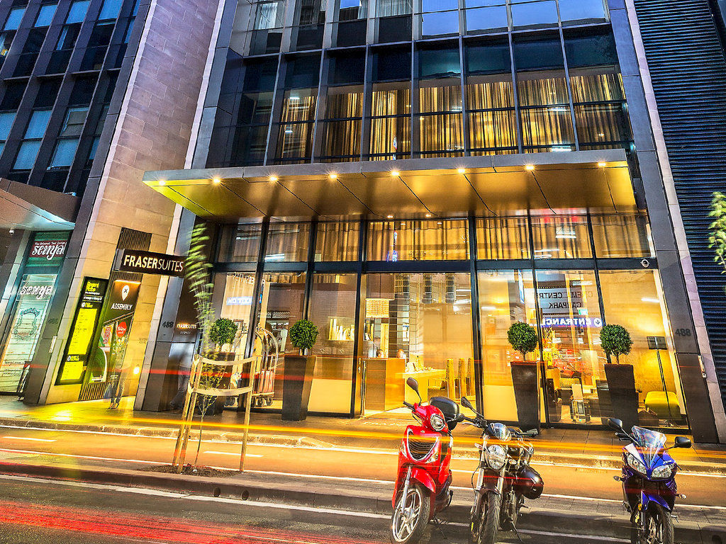 프레이저 스위트 시드니 외부 사진 The entrance of Fraser Residence Sukhumvit